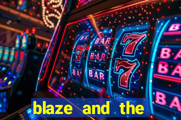 blaze and the monster machines logo font